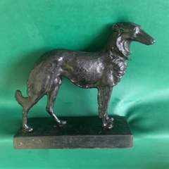 Скульптура "Собака" из каслинского литья
