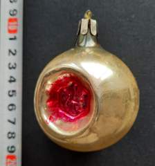 Советская ёлочная игрушка "Прожектор 44"