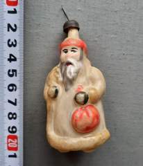 Советская ёлочная игрушка "Дед Мороз №18а"