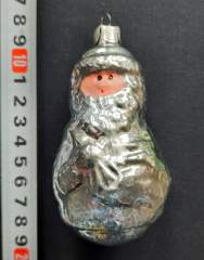 Советская ёлочная игрушка "Дед Мороз №11а"