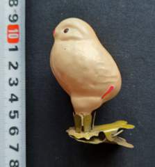Советская ёлочная игрушка "Цыпленок 2г"