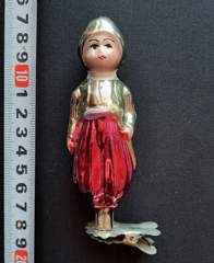 Советская ёлочная игрушка "Маленький мук прищепка №6"