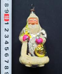 Советская ёлочная игрушка "Дед Мороз №16к"