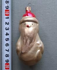 Советская ёлочная игрушка "Дед Мороз №2 б"