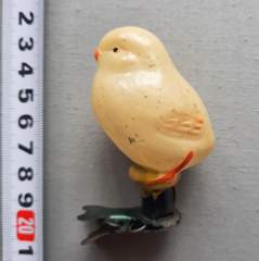 Советская ёлочная игрушка "Цыпленок 2б"