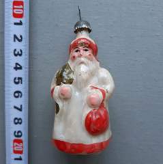 Советская ёлочная игрушка "Дед Мороз №18б"
