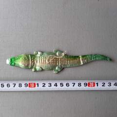 Советская ёлочная игрушка "Картон Крокодил"