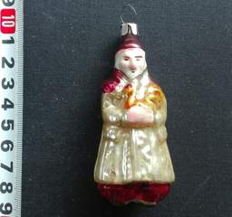 Советская ёлочная игрушка "Звездочет. Сказка о золотом петушке 3"