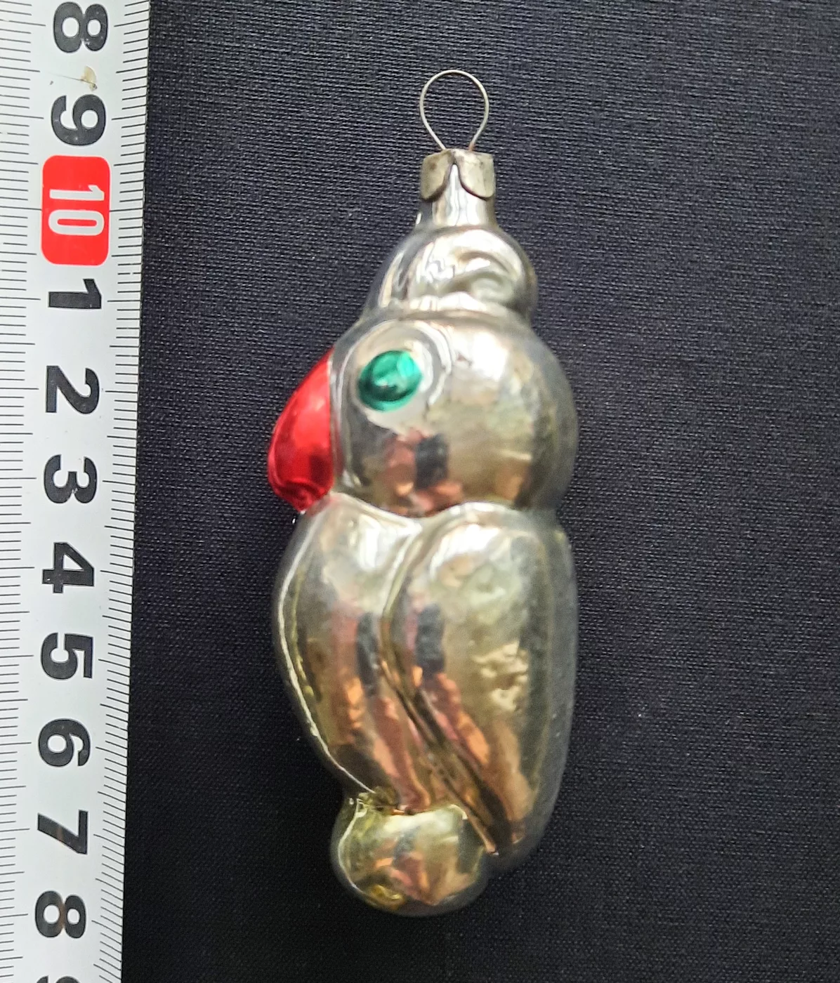 Ёлочная игрушка «Попугай № 2б»