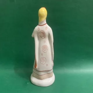 Фарфоровая статуэтка «Девушка с косой», Бронницкий ФЗ — фото 2