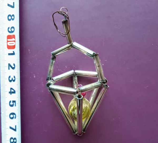 Монтированная игрушка. Корзиночка с фруктами № 2